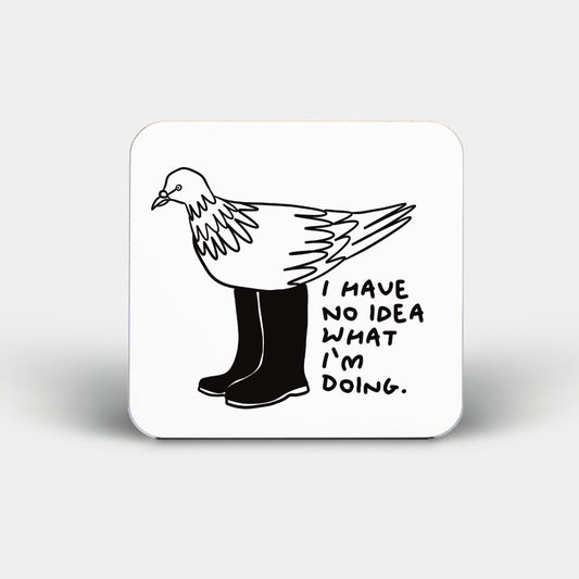 No Idea Pigeon Coaster by Daze Made