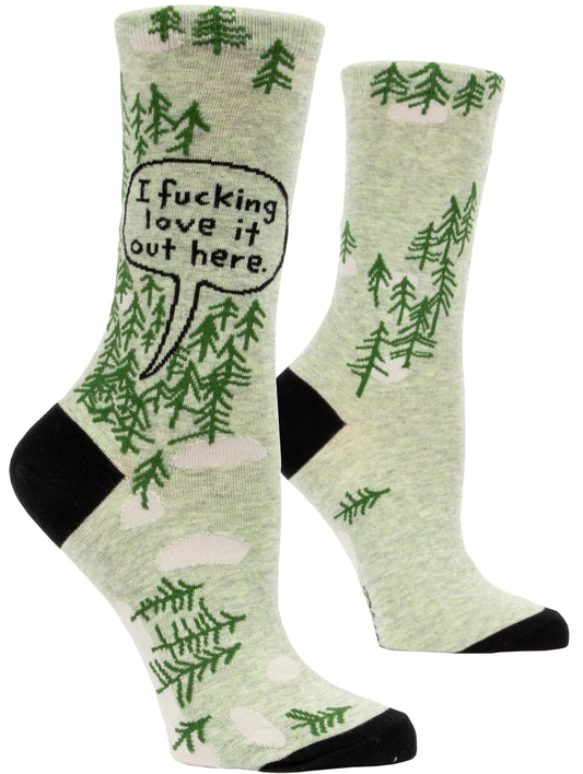 Fucking Love It-Woods Women's Socks by Incognito