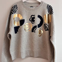 Geometric Pattern grey sweatshirt by Pinkijones