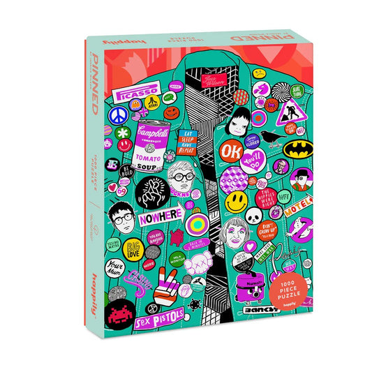 Pinned - 1,000 Piece Jigsaw Puzzle by Happily