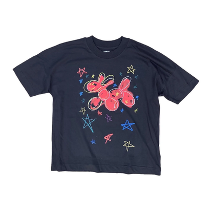 ‘POOT BALLOON’ - Skater style black tee by Pootonmynoot