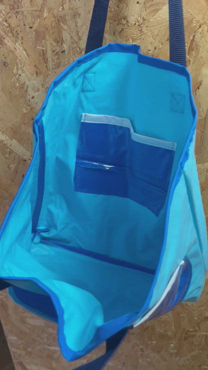 Large Bag Made From Upcycled Paddling Pool By The Re-Inflatables