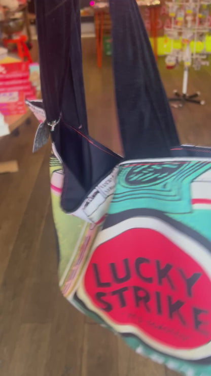 Extra Large Lucky Strike Art Print  Bag  by RELAB