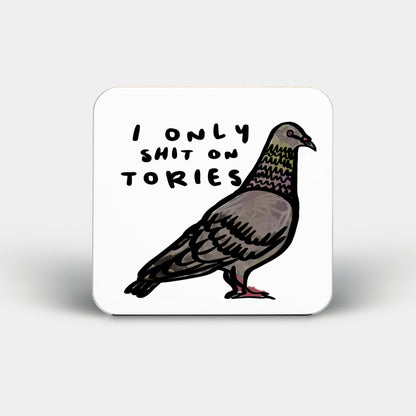 Shit On Tories Coaster by Daze Made