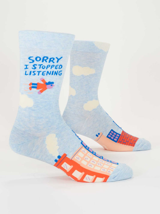 Sorry I Stopped Listening Men's Socks by Incognito