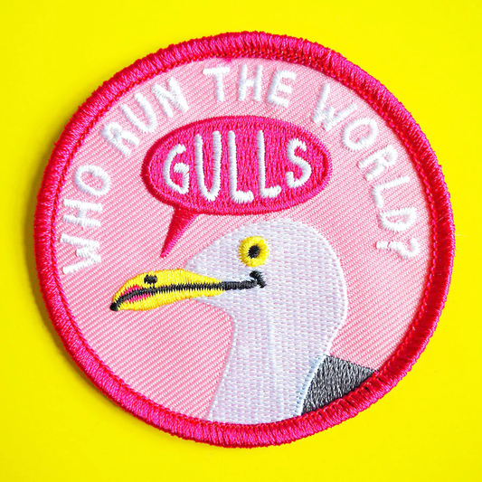 Who Run The World Iron On Patch by Hello Dodo